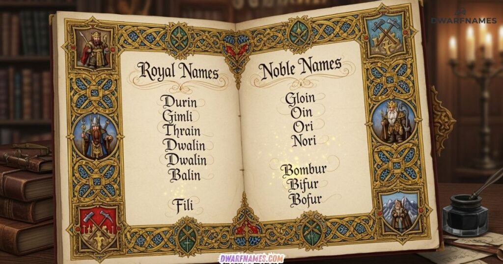 Royal & Noble Dwarf Names