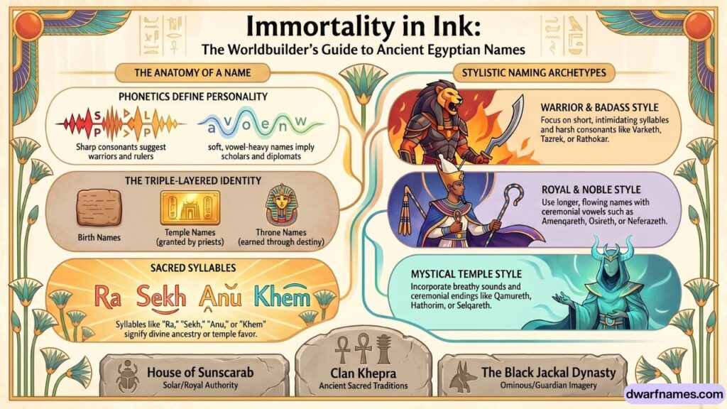 Ancient Egyptian Names That Feel Truly Royal