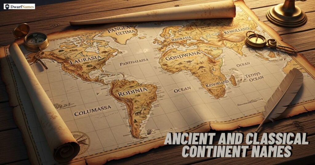 Ancient and Classical Continent Names