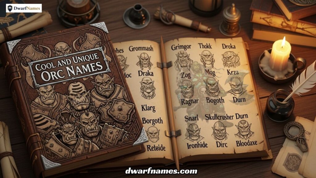 Cool and Unique DnD Orc Names