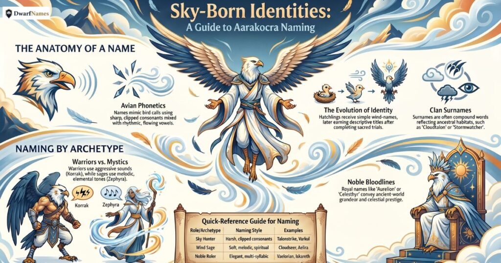 DnD Aarakocra Names