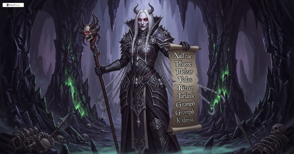 Dungeons & Dragons Drow Names That Sound Powerful