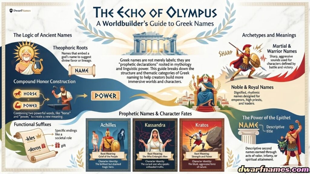 Greek Names That Sound Powerful and Unique