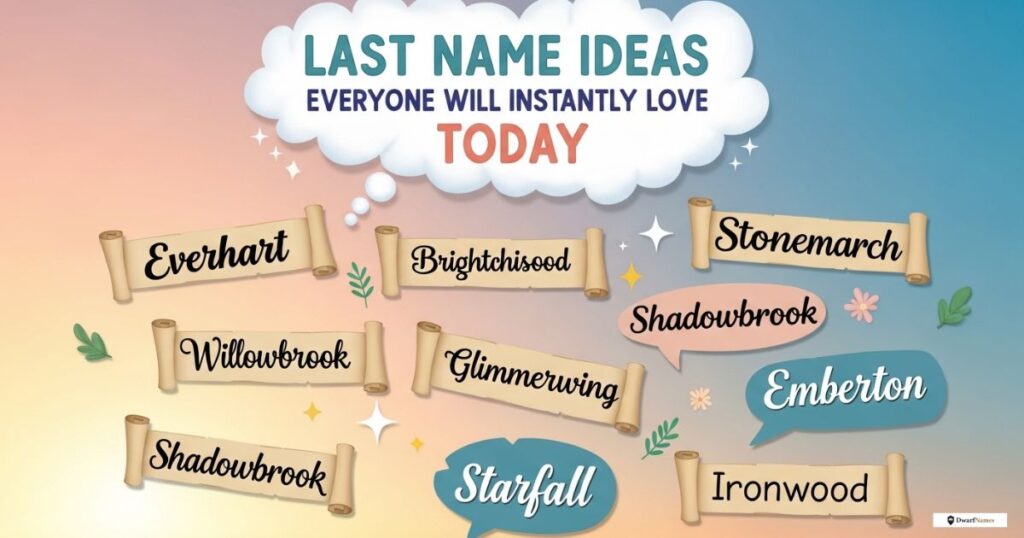 Last Name Ideas