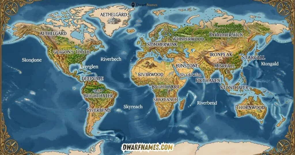 Made Up Country Names