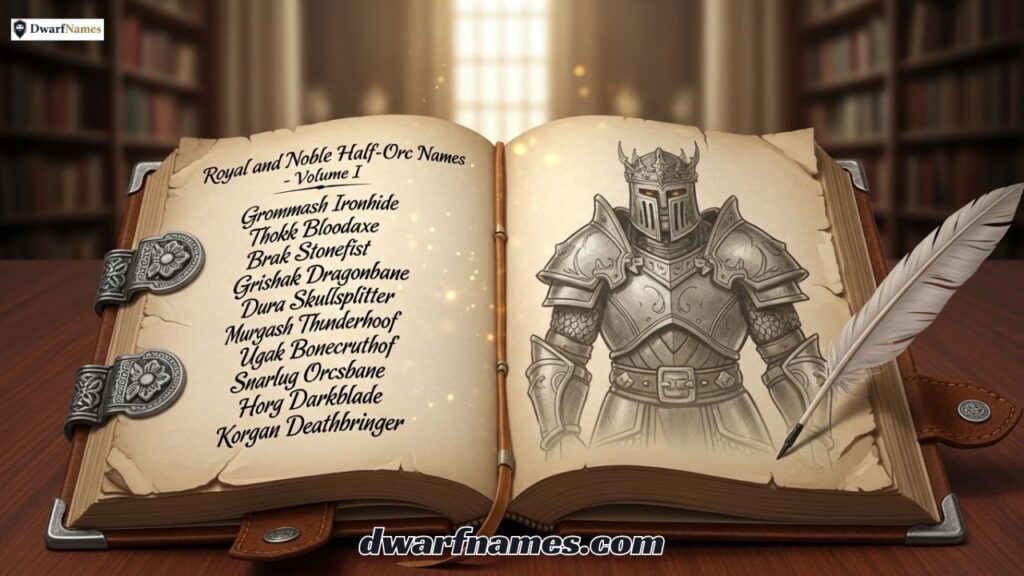 Royal and Noble Half-Orc Names