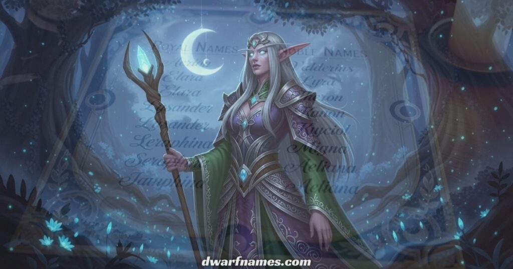 Royal and Noble Night Elf Names