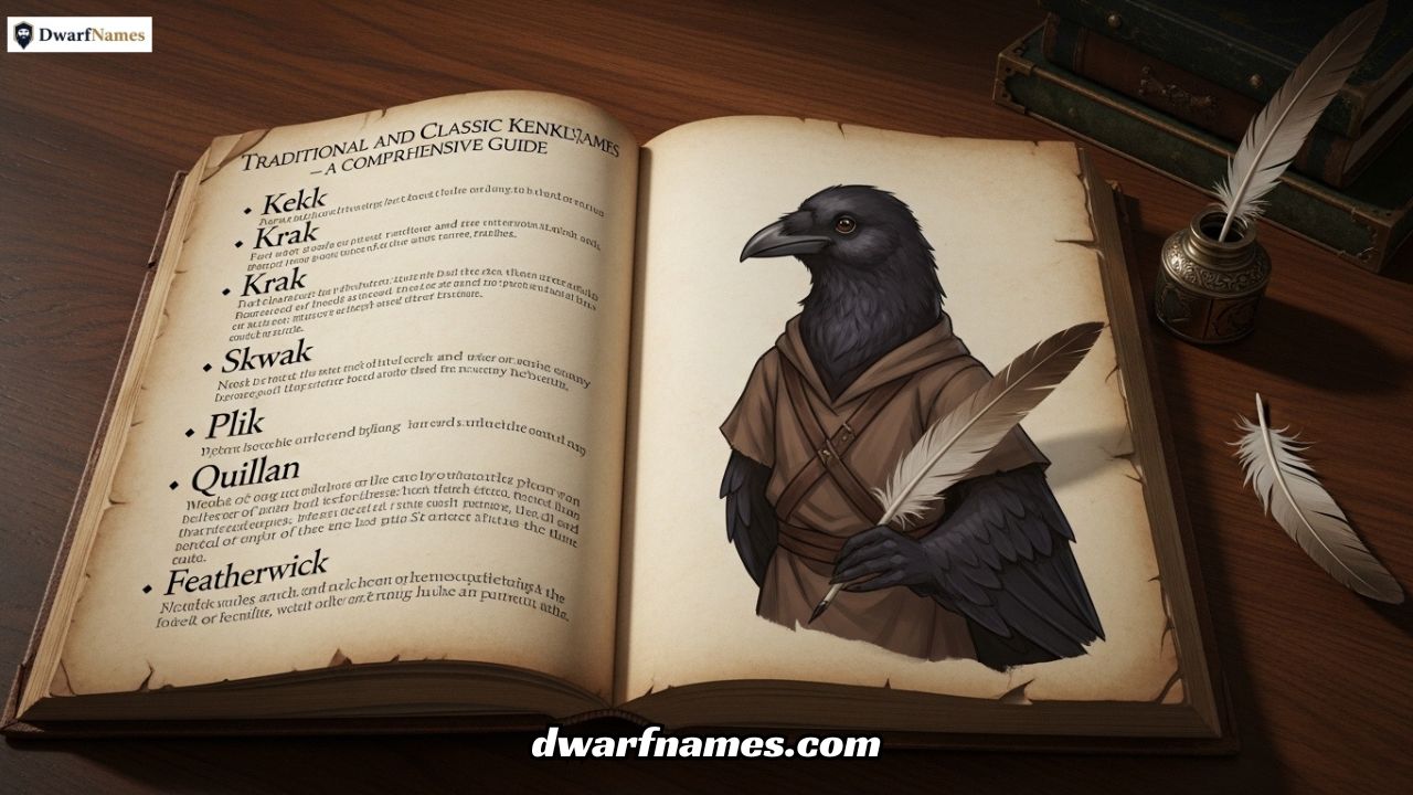 Traditional and Classic Kenku Names