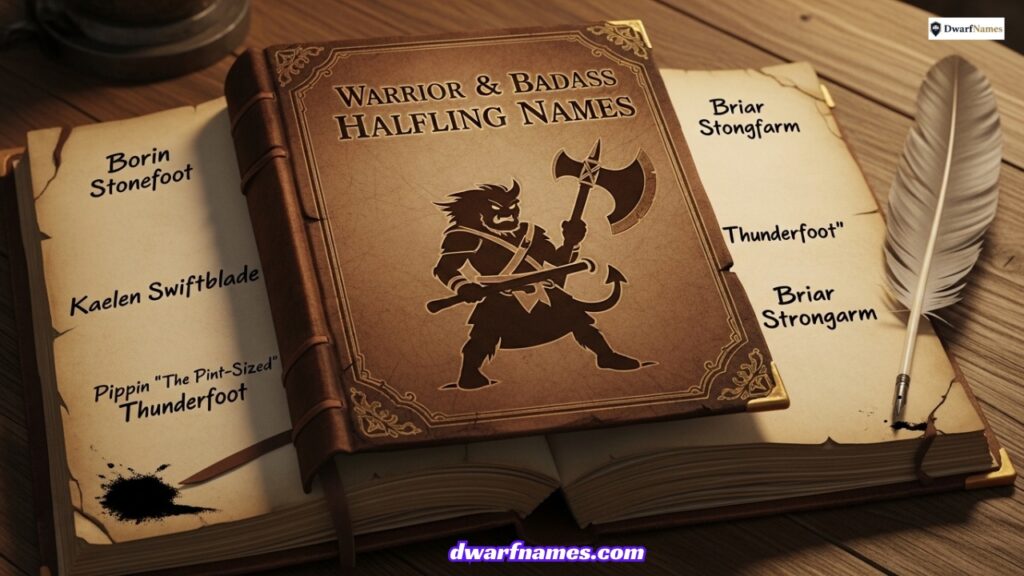 Warrior & Badass Halfling Names