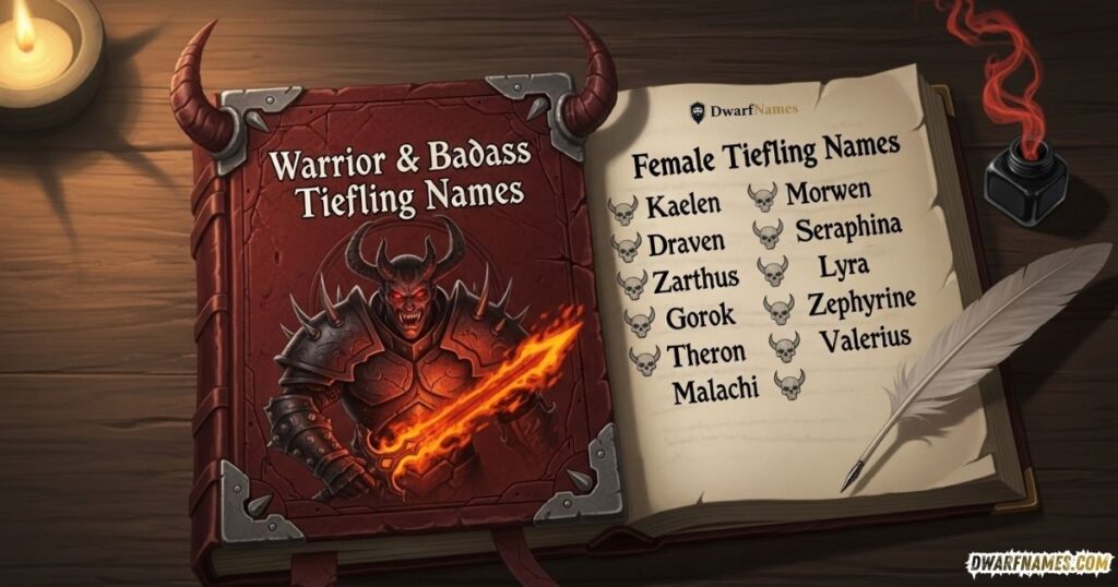 Warrior and Badass Tiefling Names