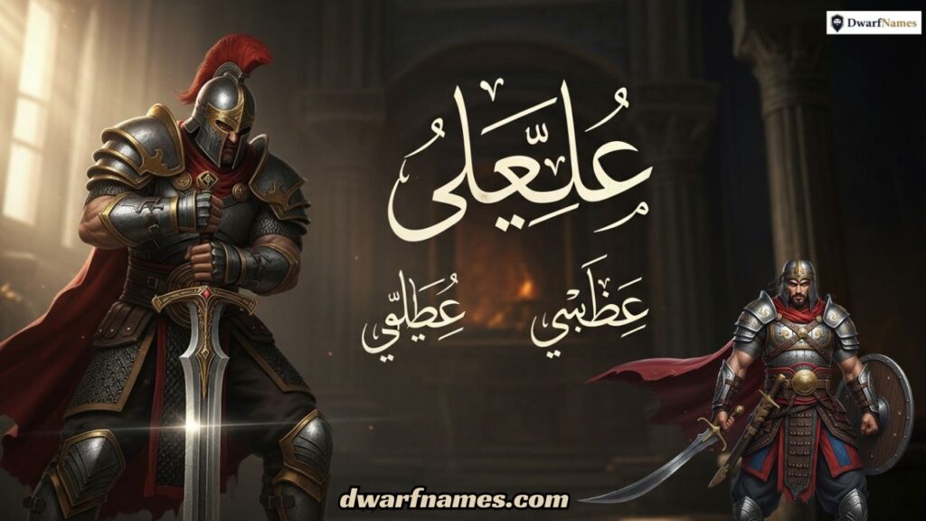 Warrior and Strength Arabic Names