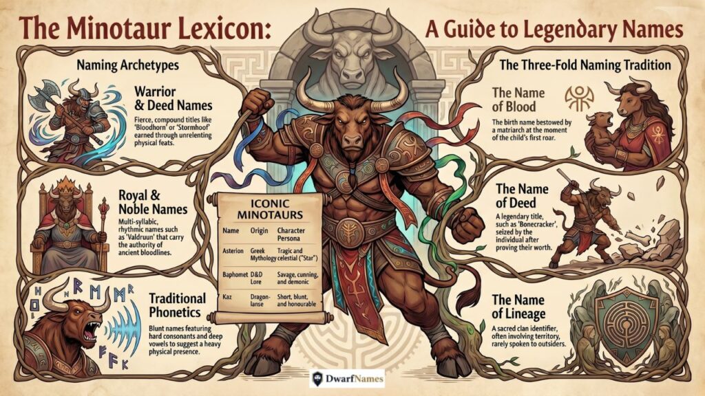 DnD Minotaur Names