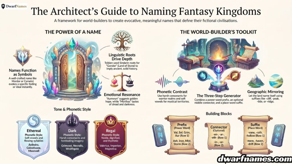 Fantasy Kingdom Names with Meaning