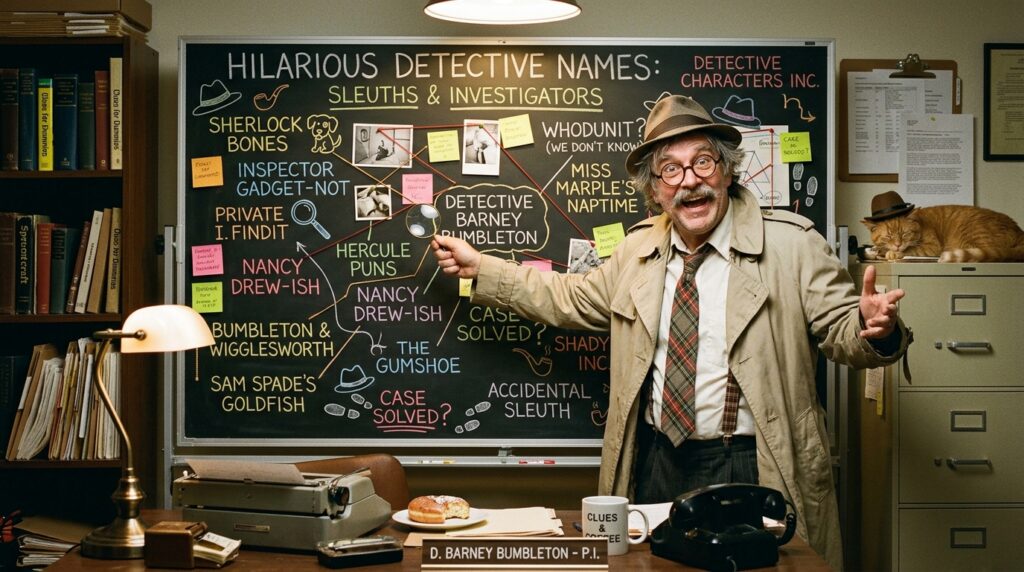 Funny Detective Names