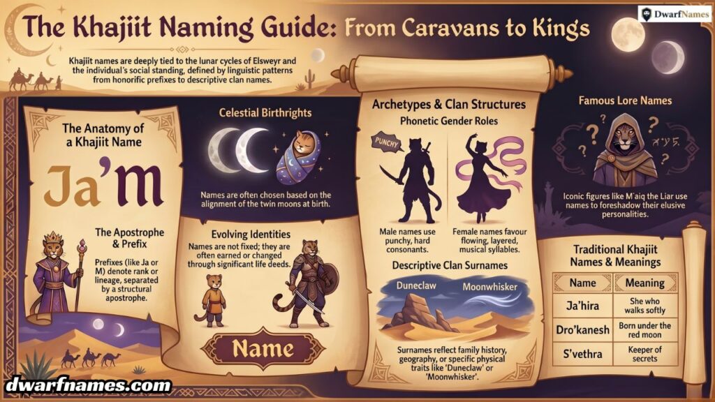 Khajiit Names