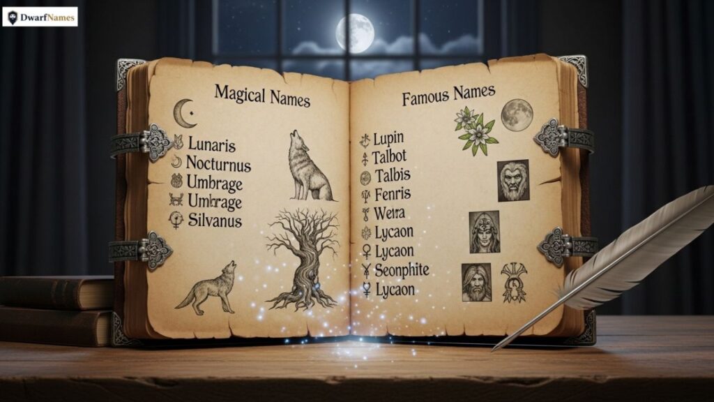 Magical & Famous Names for Werewolf