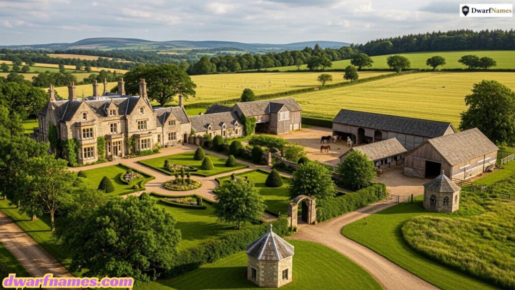 Royal and Noble Farm Names