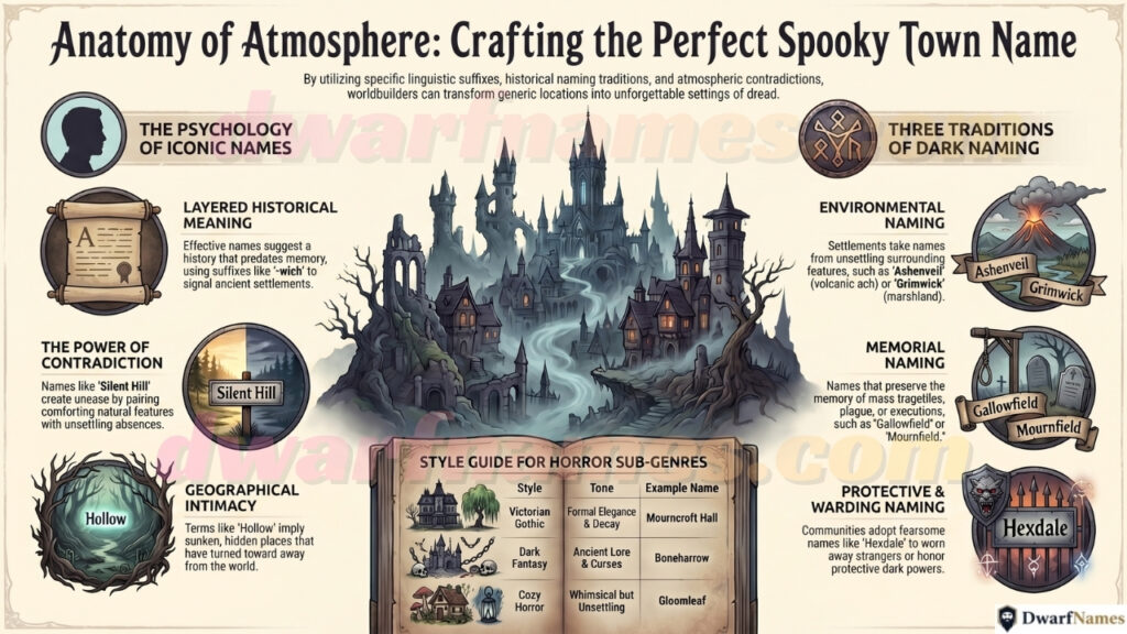 Spooky Town Names