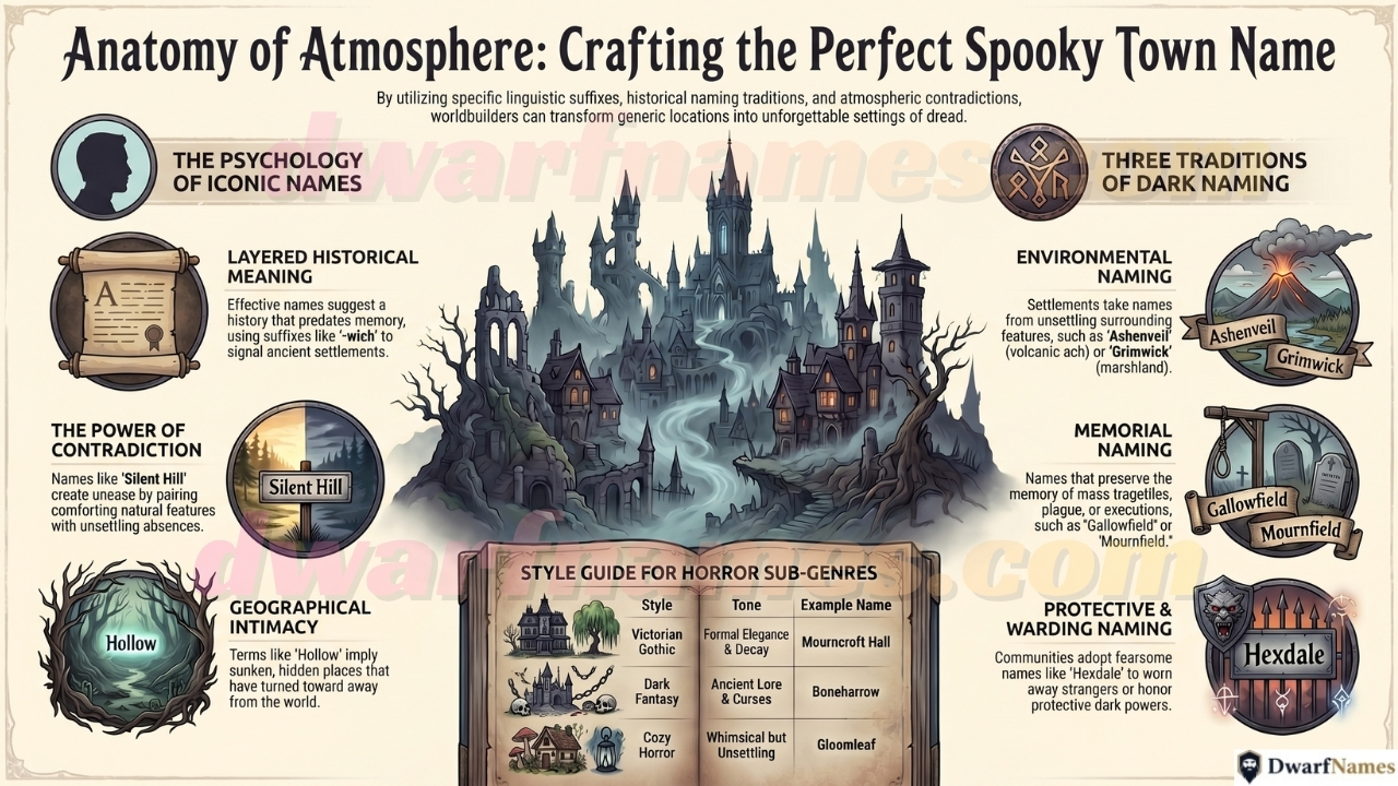 Spooky Town Names