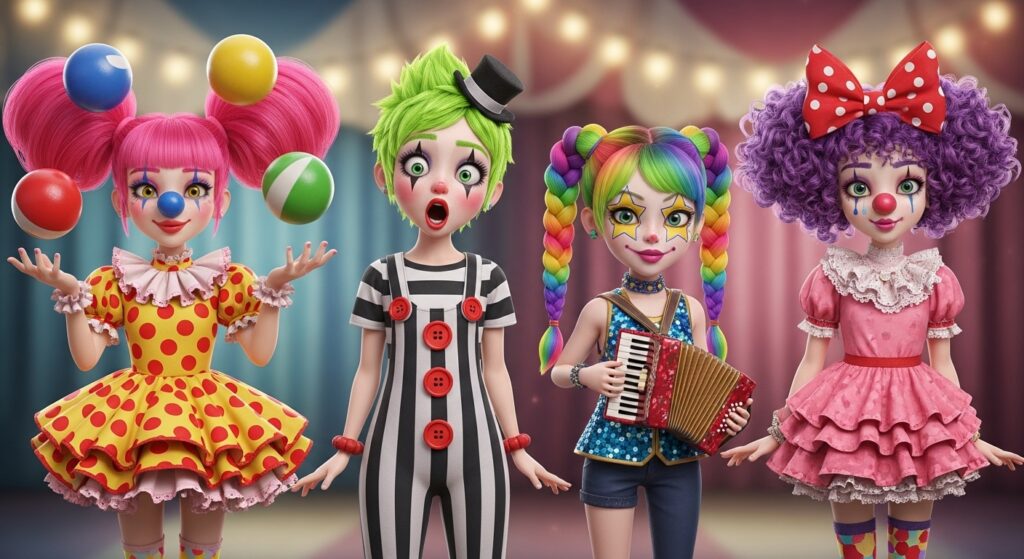 Unique Clown Names Girl