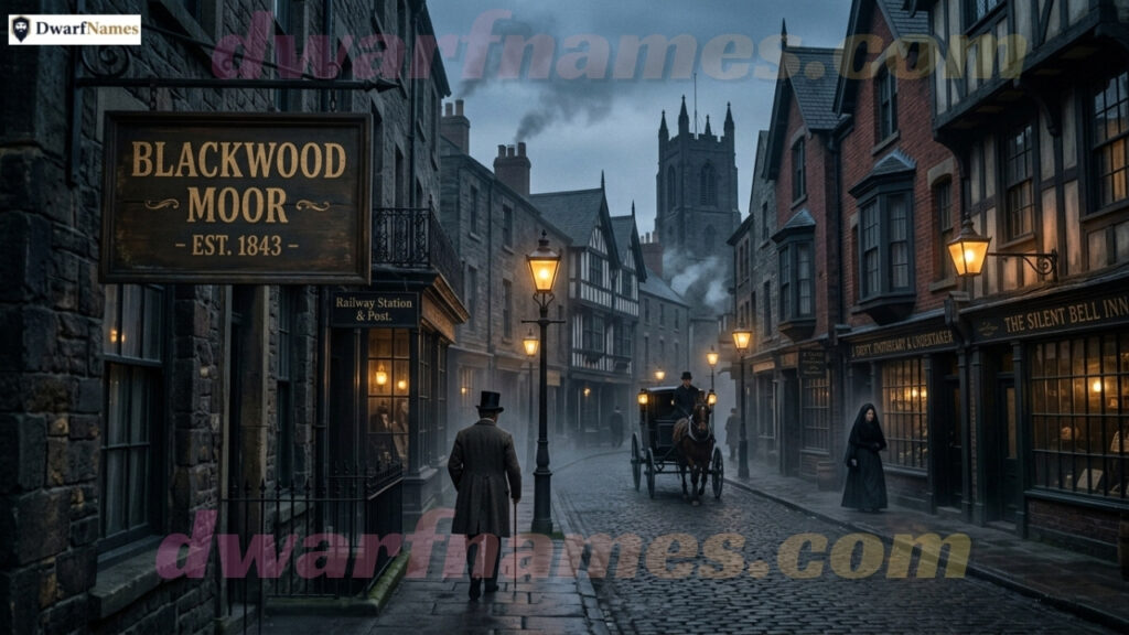 Victorian Gothic Town Names: Atmosphere of Gaslight and Grief