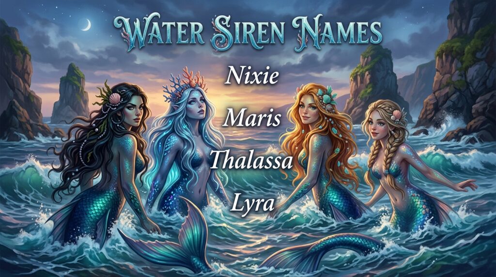 Water Siren Names