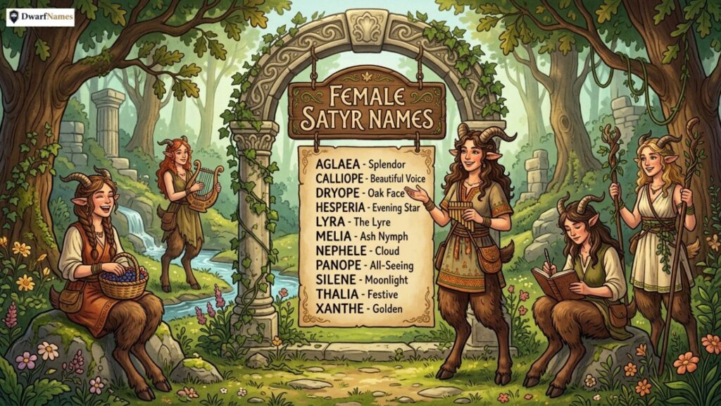 Female Satyr Names