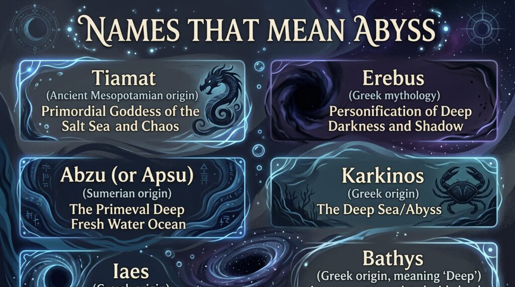 Names That Mean Abyss