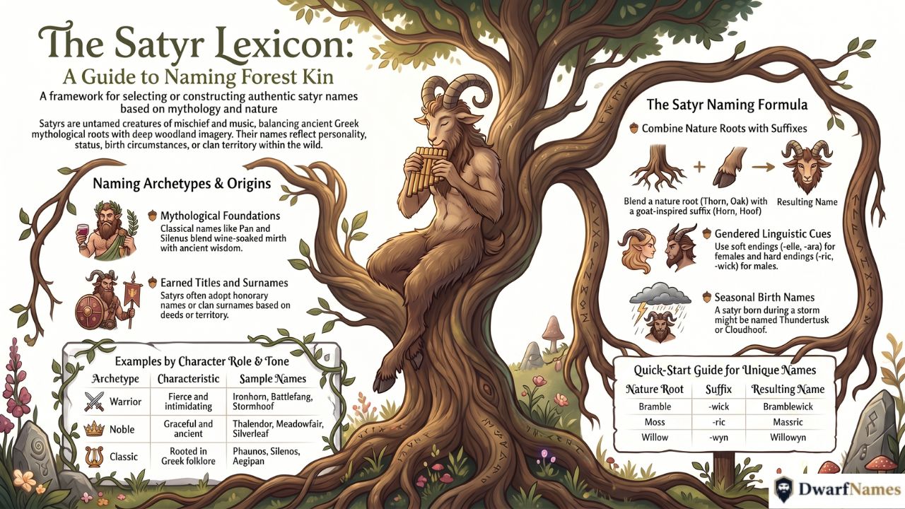 Satyr Names