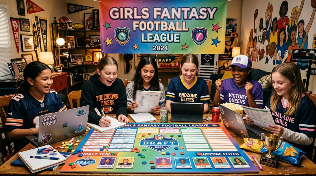 Girls Fantasy Football Team Names
