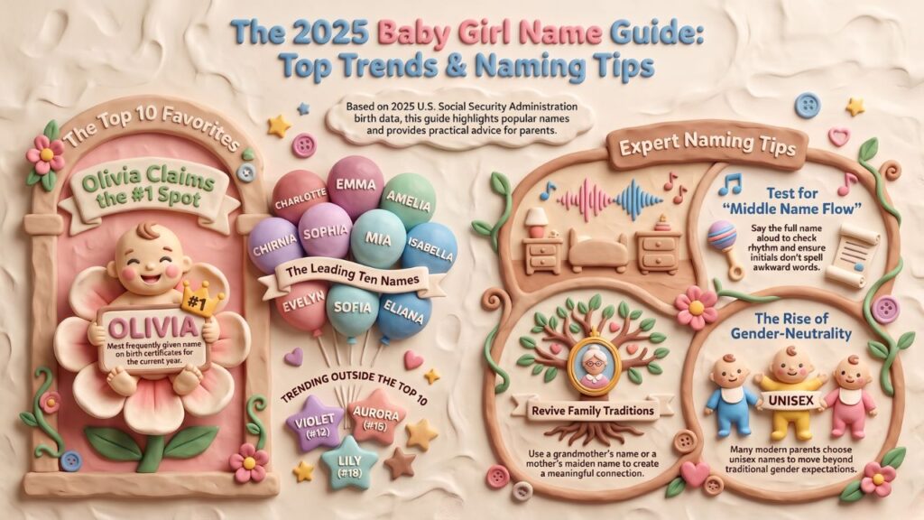 Top 1,000 Baby Girl Names