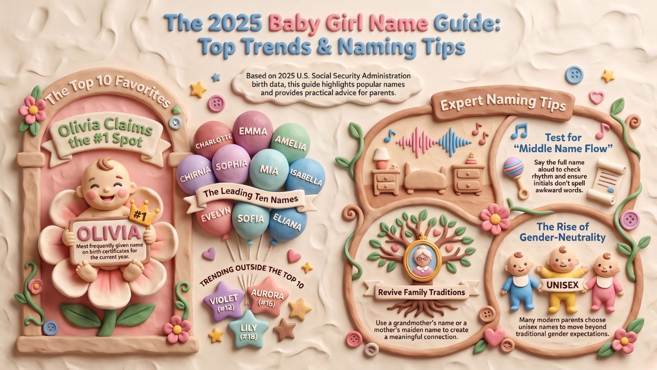 Top 1,000 Baby Girl Names