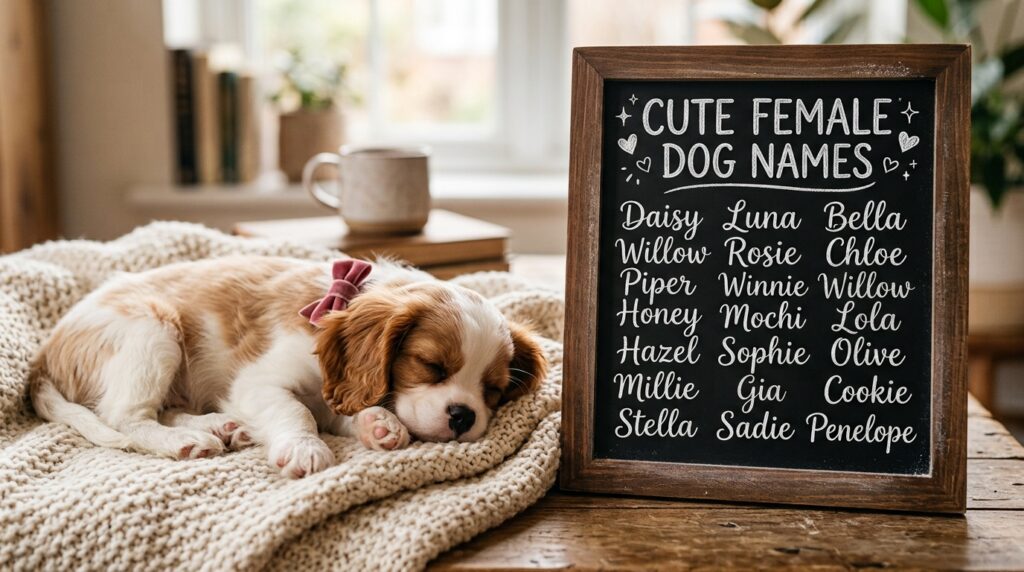  Cute Female Dog Names
