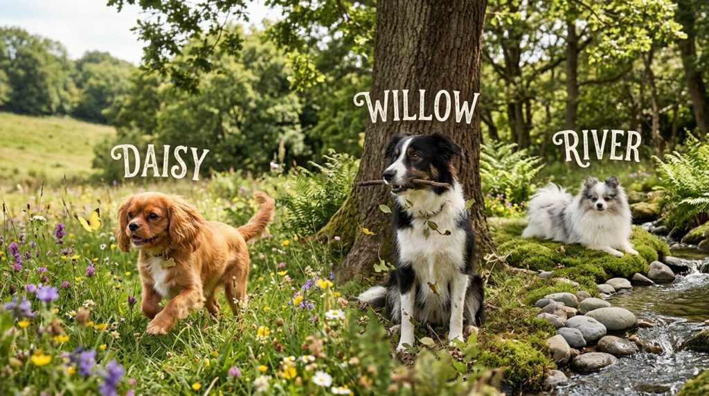 Nature Names for Girl Dogs