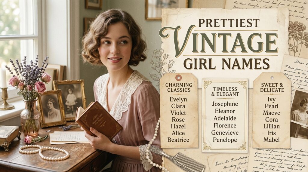 Prettiest Vintage Girl Names