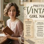 Prettiest Vintage Girl Names