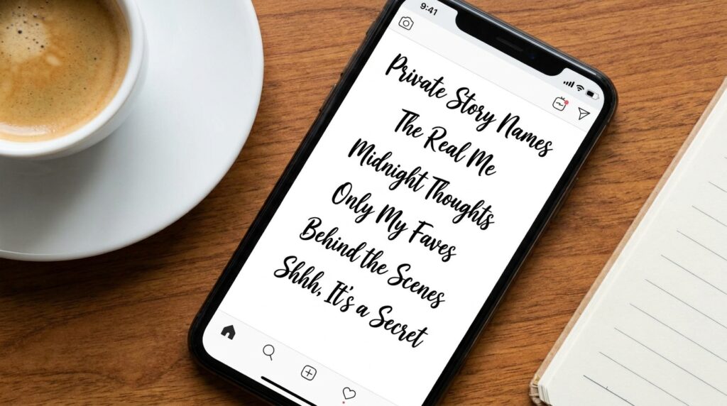 Private Story Names