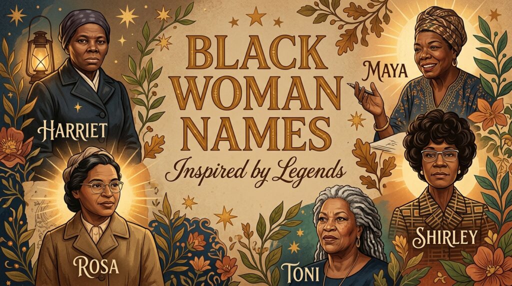 Black Woman Names Inspired by Legends