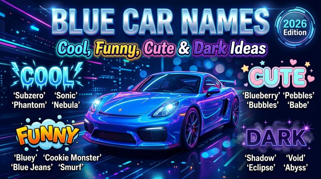 Blue Car Names