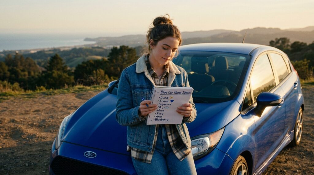 Names for Blue Cars Girl